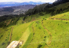 زراعة السفوح المنحدرة  يمكن أن يؤدي إلى تآكل شديد في الأراضي