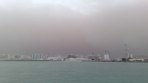 الرياح في الكويت